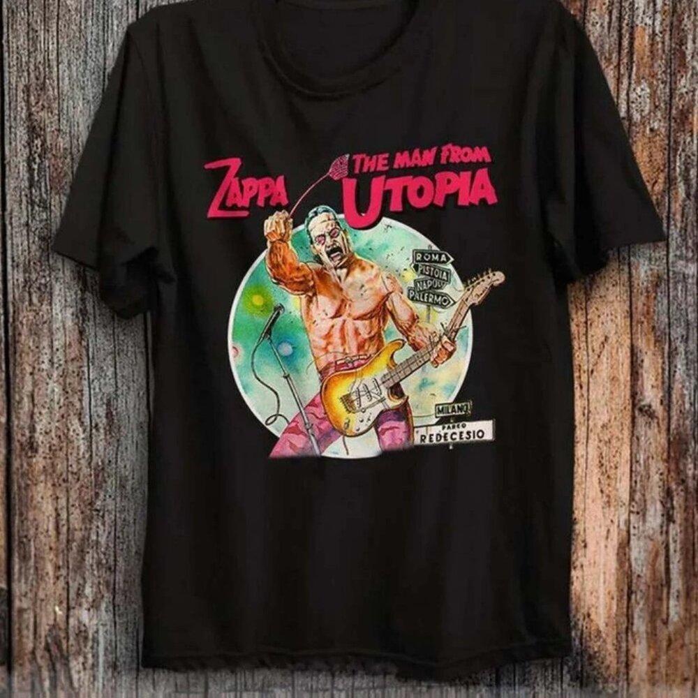 The Man From Utopia Frank Zappa Retro T-Shirt 73